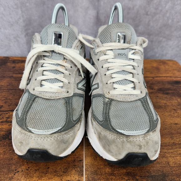 New Balance 990 V5‎ Running Shoes Womens 8 Narrow Gray Sneakers Trainers USA - Picture 3 of 12